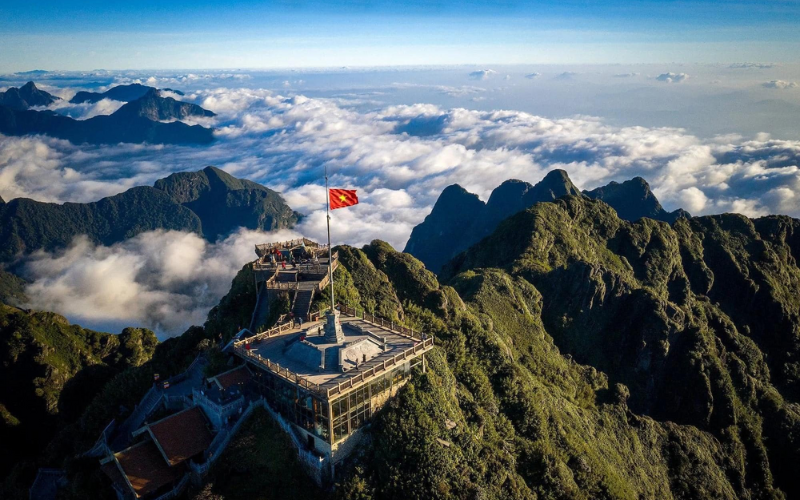 Sapa history uncovered: From colonial hill station to booming tourist town 5 The Majestic Fansipan Peak, At The Heart Of Sapa’s Transformation Into A Major Tourist Destination